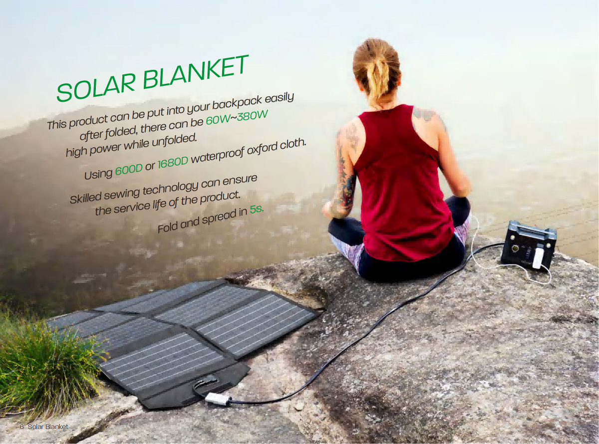 Portable Solar Panel CSSP100W