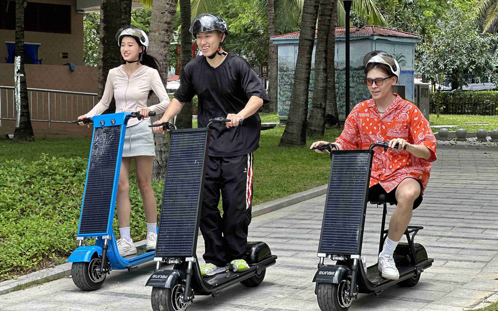 solar scooter